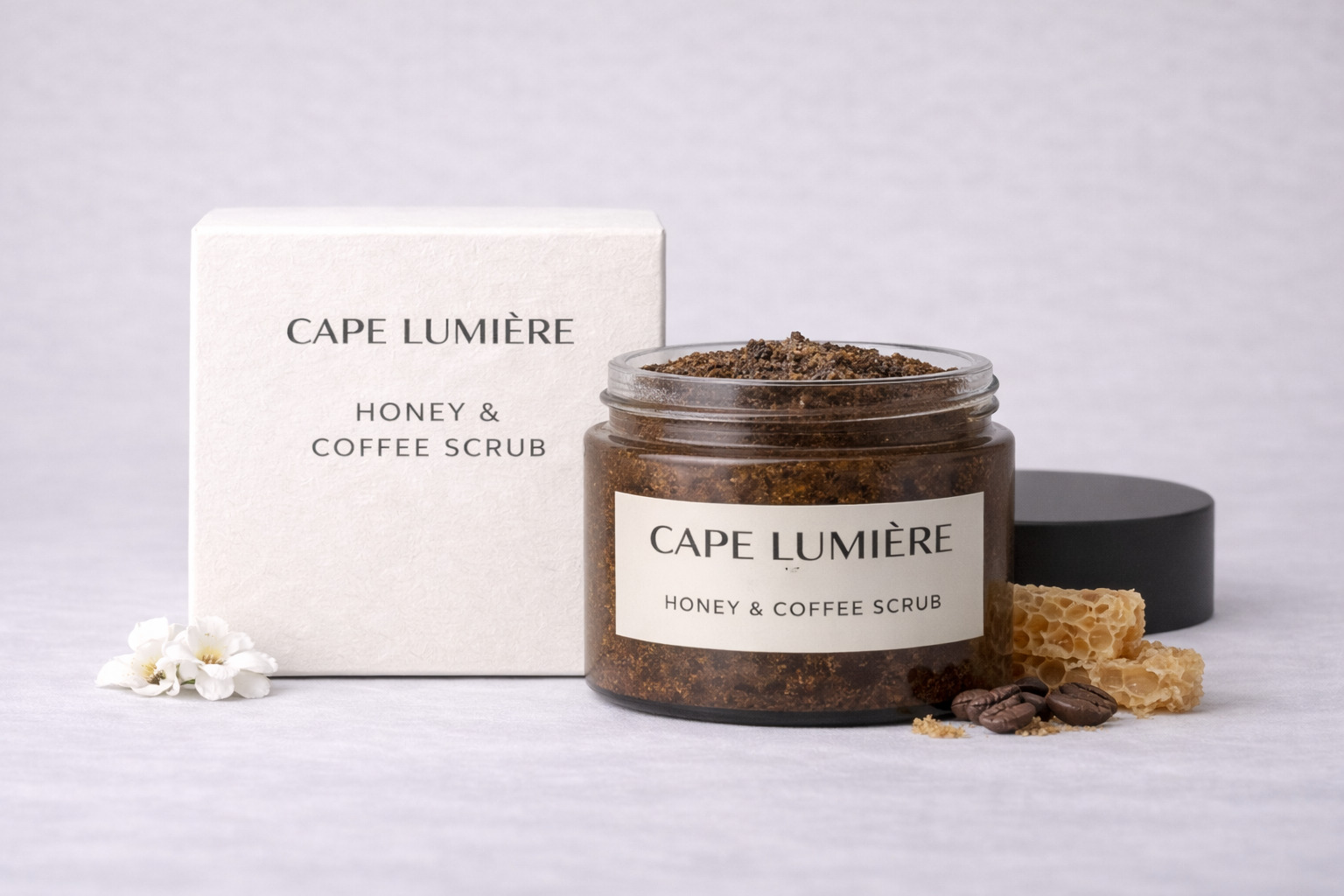 Cape Lumière Honey & Coffee Scrub